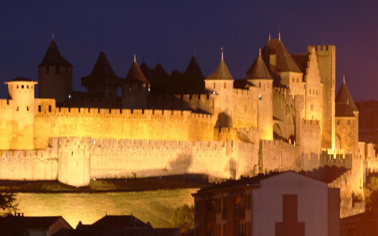 Apartament Le Balcon Sur La Cite Carcassonne Zewnętrze zdjęcie