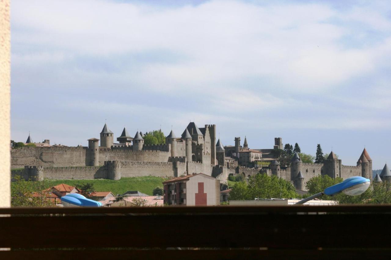 Apartament Le Balcon Sur La Cite Carcassonne Zewnętrze zdjęcie